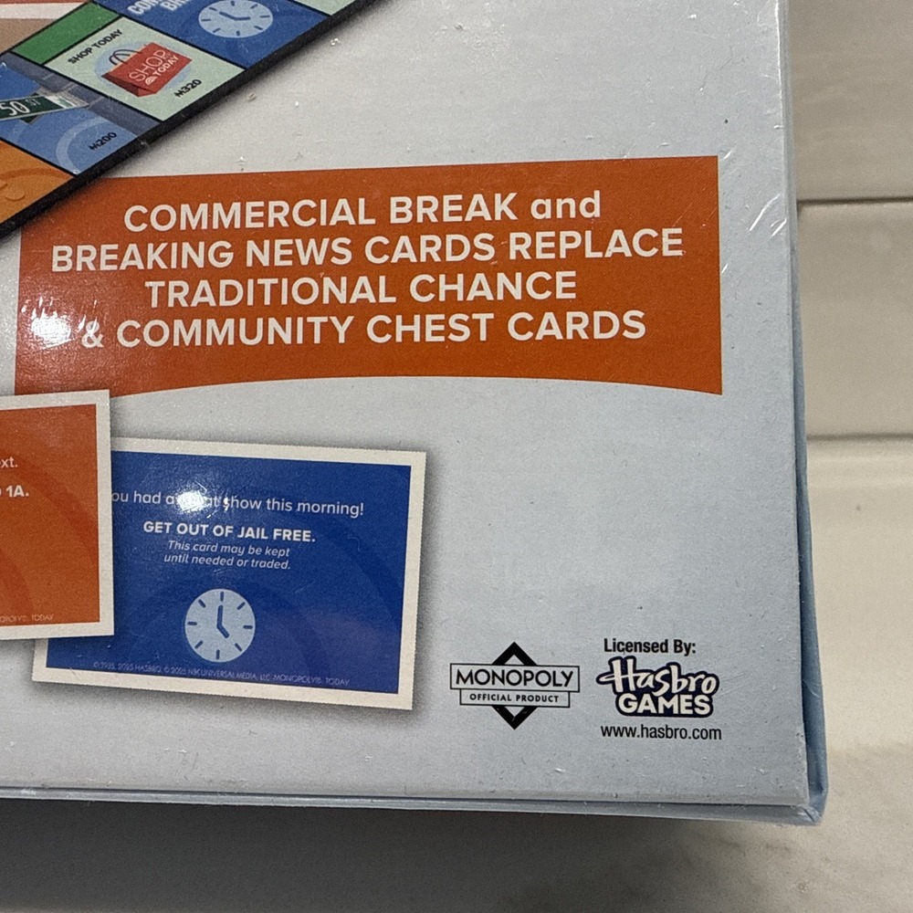 Monopoly TODAY Show Board Game NBC The Op Games 2025 New Factory Sealed FastShip - Picture 9 of 13